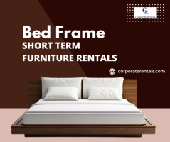 Bed Frame: Short-Term Furniture Rental