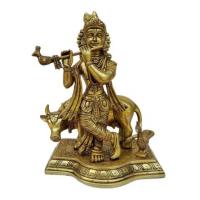  Explore our Shop Brass Krishna Idol online from Arte House