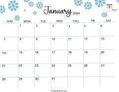 Plan Your Success: Download Your January Calendar at Calendarkart