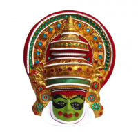 Check Our kathakali mask wall hanging Collection Online By Arte house