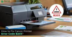 Canon Printer error B203