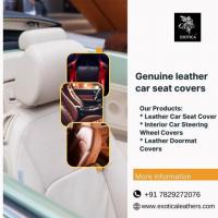 Genuine leather car seat covers