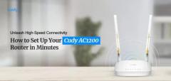 How to set up Cudy AC1200 router?