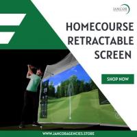 Create Your Home Course Oasis with HomeCourse Retractable Screen | Jancor Agencies