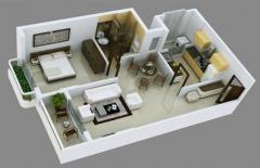 Buy Elegant 1 BHK Flat in Mumbai - Modern Marvel By Asmita India Realty