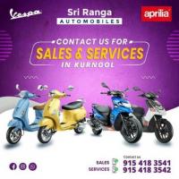 Vespa SXL 150 Sales & Services in Kurnool || Sri Ranga Automobiles