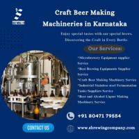 Craft Beer Making Machineries in Karnataka