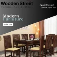 Buy 6 Seater Wooden Dining Table