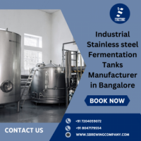 Industrial Stainless steel Fermentation Tanks Manufacturer in Bangalore