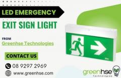 Buy LED Emergency Exit Sign Light in Perth