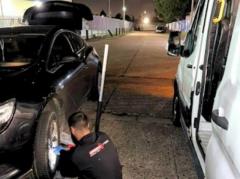 Emergency tyre replacement in Enfield