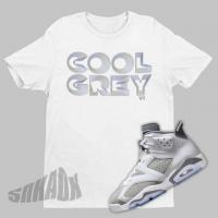 Cool Grey 3D Air Jordan 6 Sneaker & Tee