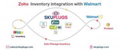 Connect to Walmart Marketplace and Zoho Inventory with ease using using SKUPlugs