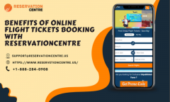 Benefits of Online Flight Tickets Booking with Reservationcentre 