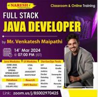 Best Full Stack Java online Training in Naresh IT