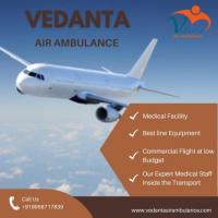 Book Bed to Bed Air Ambulance Service in Rewa by Vedanta with Professional Staff