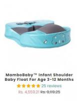 Choose the skin-friendly and swim-safe Baby Float that offers 360° full protection
