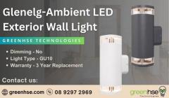 Glenelg-Ambient LED Exterior Wall Light in Perth