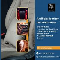 Artificial leather car seat cover