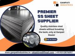 Ganpati Industries Premier Stainless Steel Sheet Supplier