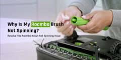 How to fix the Roomba brush not spinning?
