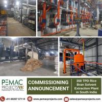 350 TPD Rice Bran Solvent Extraction Plant- Pemac Projects