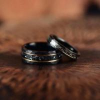 Buy Elegant And Designer Black Men’s Wedding Bands 