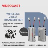 Use Wireless video transmitter for live broadcasting 