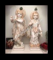 Get The Finest Quality Marble Radha Krishna Statues At Affordable Price