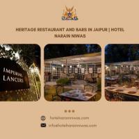 Heritage restaurant and bars in Jaipur | Hotel Narain Niwas