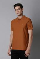Smart Tech Polo - Caramel | Solid T-Shirts for Mens