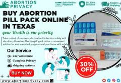 Buy abortion pill online in Texas and get 30% off