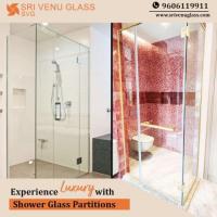 Premium Bathroom Glass Partition Solutions - Sri Venu Glass