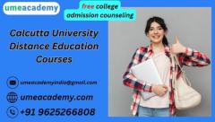 Calcutta University Distance Education Courses