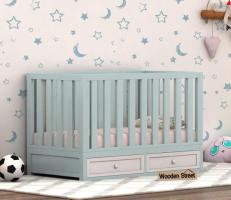 High-Quality Baby Bed - Wooden Street | Safe & Stylish