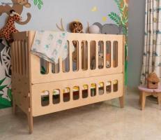 Safe & Stylish Baby Beds: Wooden Street