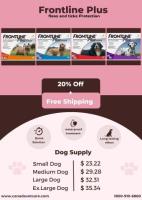 CanadaVetCare : Buy Frontline Plus For Dogs And Enjoy 20% Off + Free Shipping 