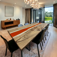 Easy Maintenance, Lasting Elegance: Buy Epoxy Resin Dining Table from Woodensure