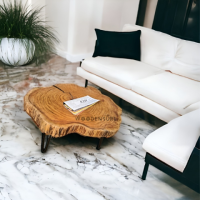 Elevate Your Living Room: Buy Live Edge Center Table from Woodensure