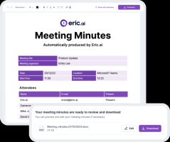 Meeting Minutes Tool