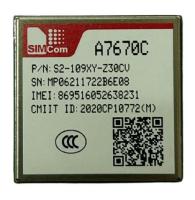 Buy SIMCOM Wireless Solution A7670C module | Campus Component