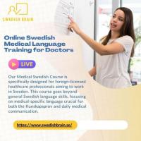 Online Swedish Medical Language Training for Doctors