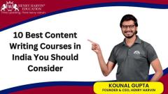 10 Best Content Writing Courses in India You Should Consider
