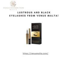 Lustrous and Black Eyelashes From Venus Malta!