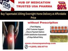Brand Painkiller Tapentadol Tablets Order Overnight Upto 75% Monthly Save In America