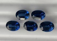 Blue Lab Grown Sapphire Gemstone