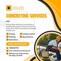 Concreting Services in San Diego | Creek Stone Resurfacing