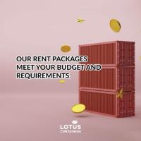 Leasing shipping containers | LOTUS Containers