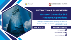  Automate your business operations with Dynamics 365 Finance and Operations