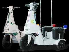 3 Wheel Electric Chariot for Patrolling